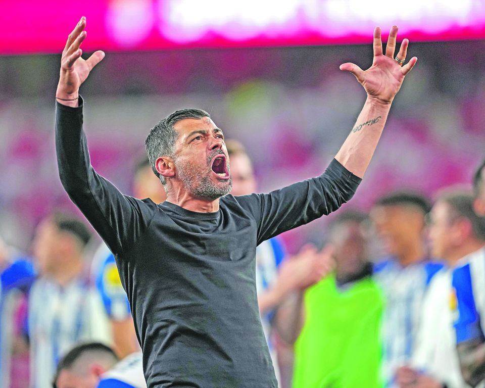 Última hora: Sérgio Conceição está perto de ser oficializado num destino surpreendente