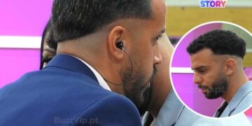 Telespectadores boquiabertos com o que o Pedro Jorge sussurrou em direto a Fábio