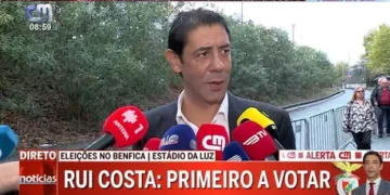 Rui Costa quebra o silêncio com frase enigmática: “Não preparei discurso de nada”