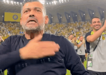 (VÍDEO) Al-Ittihad revelou a euforia de Sérgio Conceição após vencer o Al-Nassr