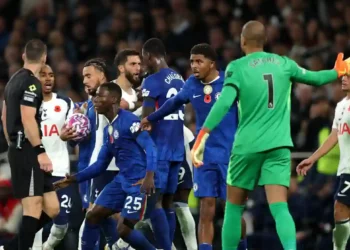 Tottenham – Chelsea foi duro para Porro e Palhinha, com extremo português a provocar adeptos (vídeo)